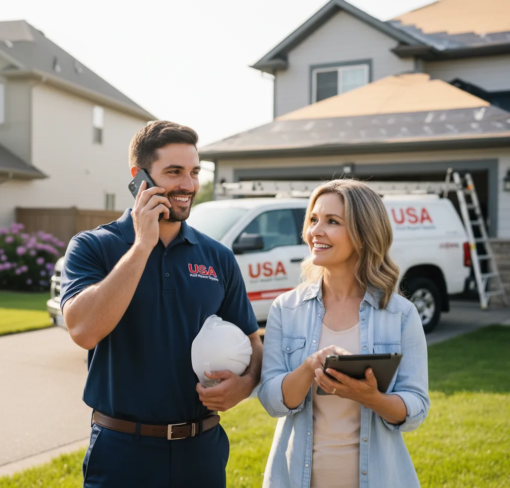 USA Roof Repair Experts customer support in Mantua
